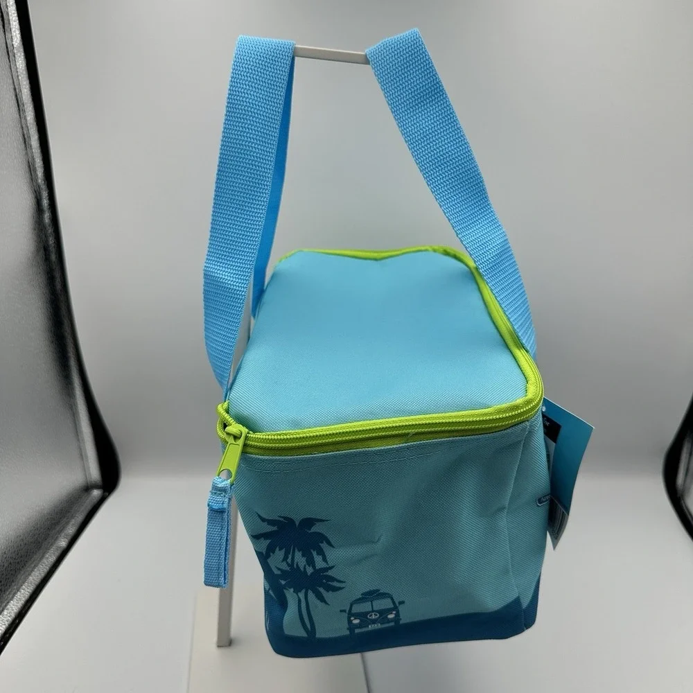 Trader Joe's Mini Insulated Bag Tote Blue 2025 Limited Edition Lunch Box Cooler